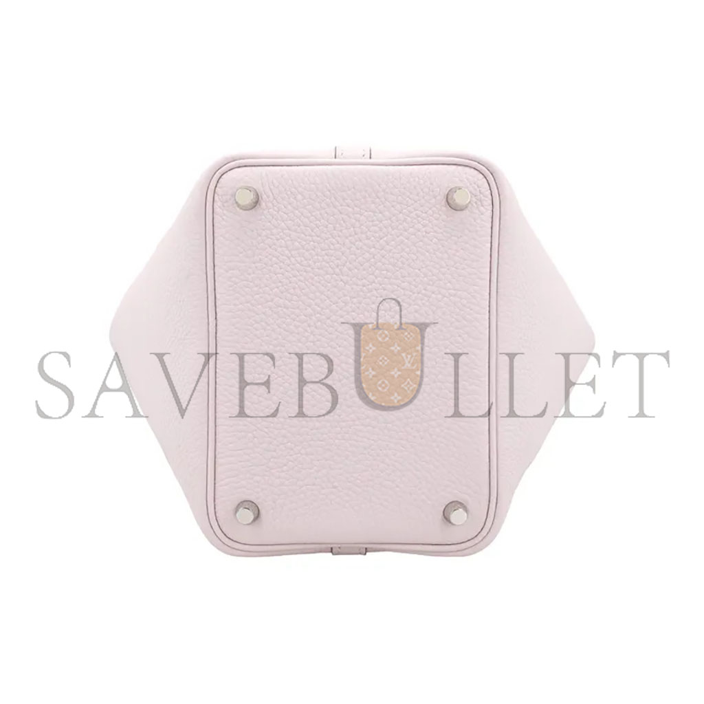 H**mes picotin lock 18 taurillon clemence h056289ck09 (18*18*13cm)